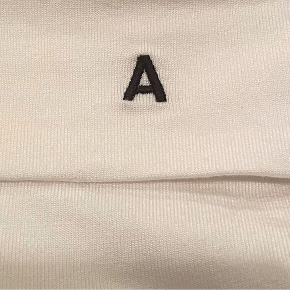 Ambush White Logo Jersey Turtleneck Size Large (3) Excellent Pre-Owned Condition - Picture 4 of 8